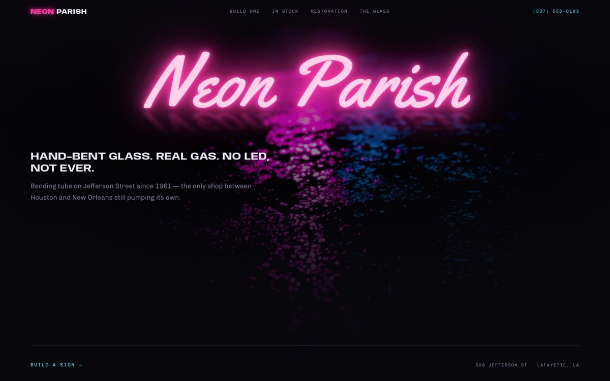 Neon Parish preview